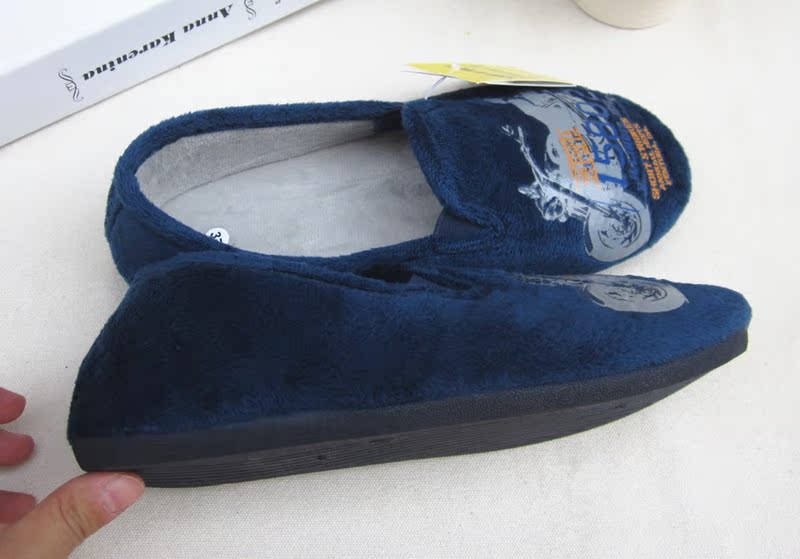 Chaussons enfants en suède pour hiver - semelle caoutchouc - Ref 1014364 Image 13