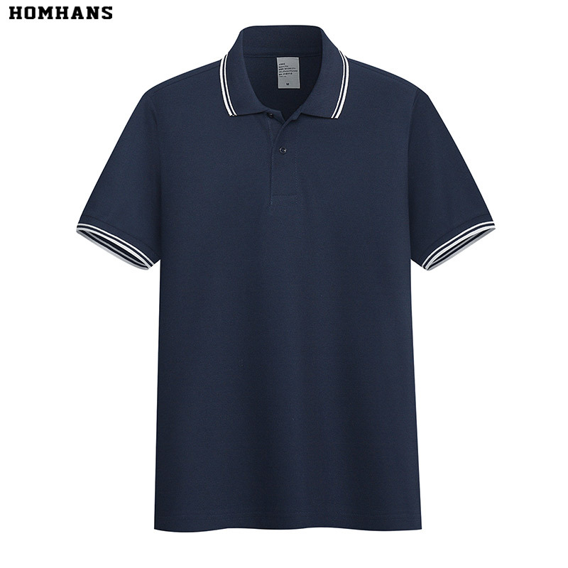 Comfortable Casual Short-Sleeved Polo Shirt with Contrasting Collar, Unisex Lapel T-Shirt for Company Work, Business, Young and Middle-Aged Polo Shirt Comfortable Casual Short-Sleeved Polo Shirt with Contrasting Collar, Unisex Lapel T-Shirt for Company Work, Business, Young and Middle-Aged Polo Shirt