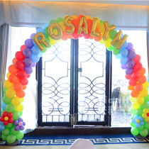 Balloon Road water injection base column pole portable detachable birthday wedding opening arch bracket