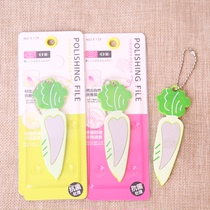 Japanese and American manicure gadgets nail file stainless steel pedicure nail file polishing strip manicure frosting strip nail polisher