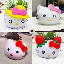 Hazy day style and wind kitty cat children kid cute cartoon mask cos kitty half face cat cartoon fox