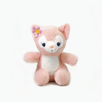 Патч -круг розовый белль сидит вертикально