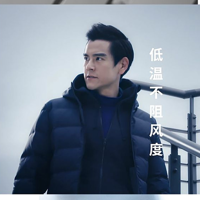 Adidas down jacket nam 2018 mẫu mùa đông dày chống gió ấm áp thể thao trùm đầu xuống áo khoác DM1937 áo phao zara nam