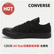 Giày vải converse Giày nam giày nữ All Star Evergreen cổ điển thấp để giúp giày thể thao 1Z635 - Plimsolls