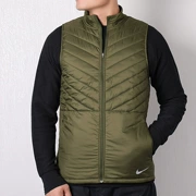 Áo khoác thể thao nam Nike Nike cotton 2018 mùa đông quần áo thể thao cotton ấm áp áo vest gió chống gió AH0547-395