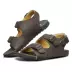 Skechers Skechers 2019 giày nam thoáng khí mùa hè dép quai hậu chống mòn giày đi biển thông thường 66043- - Giày thể thao / sandles dép sandal nữ 3 quai ngang Giày thể thao / sandles