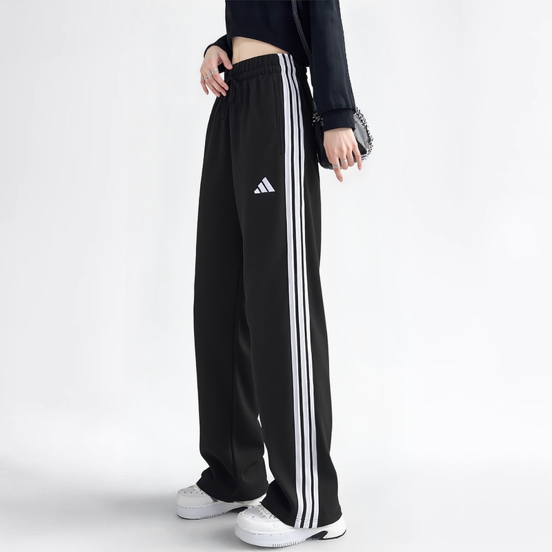 Adidas Adidas Knitted Pants Women's Casual Pants New Loose Breathable Sports Pants Straight Pants Jw7182 Adidas Adidas Knitted Pants Women's Casual Pants New Loose Breathable Sports Pants Straight Pants Jw7182