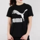 PUMA 彪马 女 2019 xuân mới cổ tròn đan áo thun mỏng thể thao mỏng manh 579406- - Áo phông thể thao áo tanktop