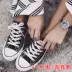 Giày vải converse Giày nam giày nữ All Star Evergreen cổ điển thấp để giúp giày thể thao 101001