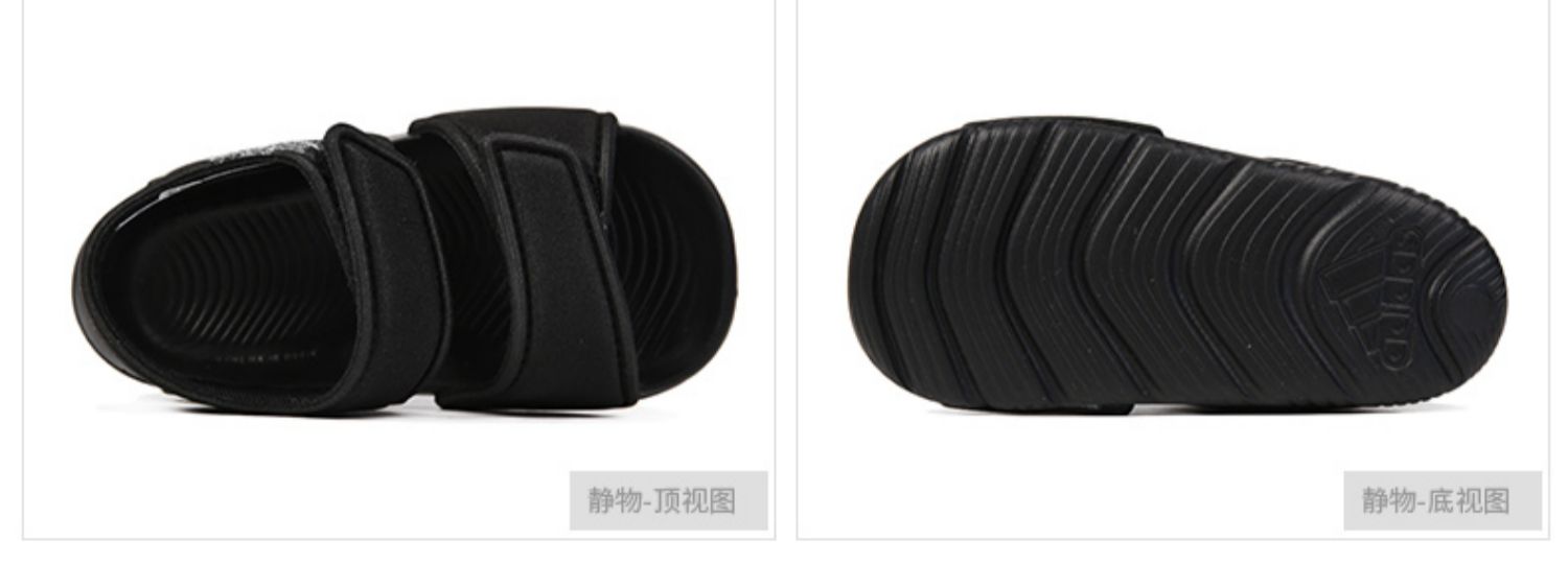 Giày trẻ em Adidas 2019 hè 1-4 tuổi nam khóa bé có khóa mềm đế mềm bơi thể thao BA9282 - Giày dép trẻ em / Giầy trẻ giày nam trẻ em