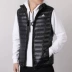 Adidas nam 2018 mùa thu mới thể thao vest giản dị áo ấm xuống vest vest BS1563 áo thun reebok Áo thể thao