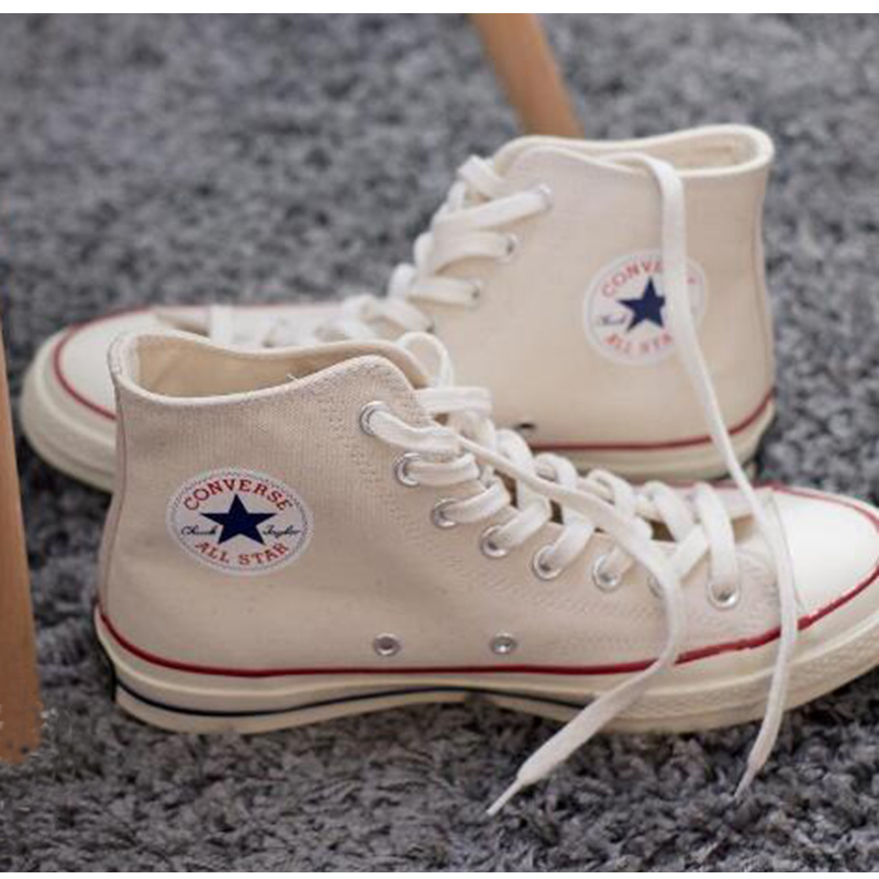 Giày nam Converse Giày nữ cao, giày cao gót để giúp 1970S Samsung tiêu chuẩn giày thể thao retro màu xanh lá cây 162052 giày sneaker nam chính hãng