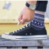 Giày converse giày nữ cổ điển ALL STAR thấp để giúp giày thể thao thoáng khí giày vải sinh viên 1Z635 giày the thao nữ sneaker Plimsolls