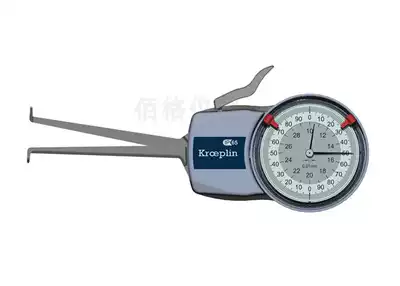 German KROEPLIN H220 inner diameter measurement card gauge