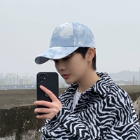 Галстук-синий белый