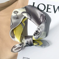 Живопись действительно шелковая желтая серая