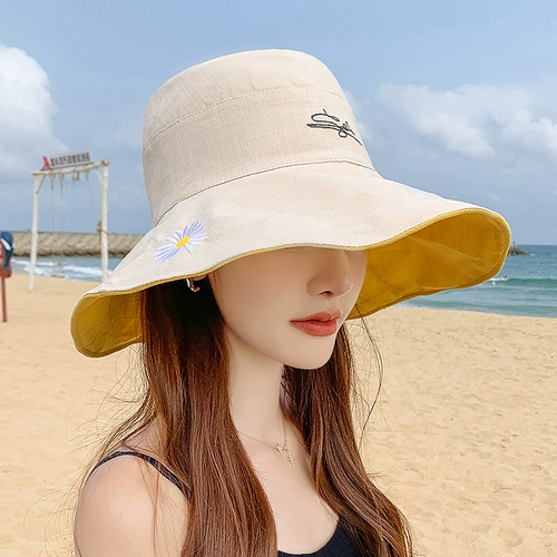 Двусторонная летняя японская универсальная весенняя солнцезащитная шляпа на солнечной энергии, шапка, в корейском стиле