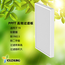 PPFT filter activated carbon strainer except foggy haze PM2 5 formaldehyde TVOC second hand smoke taint Y8 assorted pieces