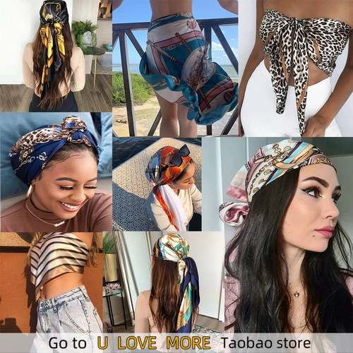 2025 Женщины женщины роскошные модные волосы красивая шарф
