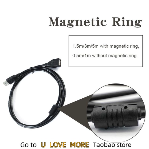 USB 2.0 Удлиненный кабель кабеля 0,6 м/1 м/1,5 м