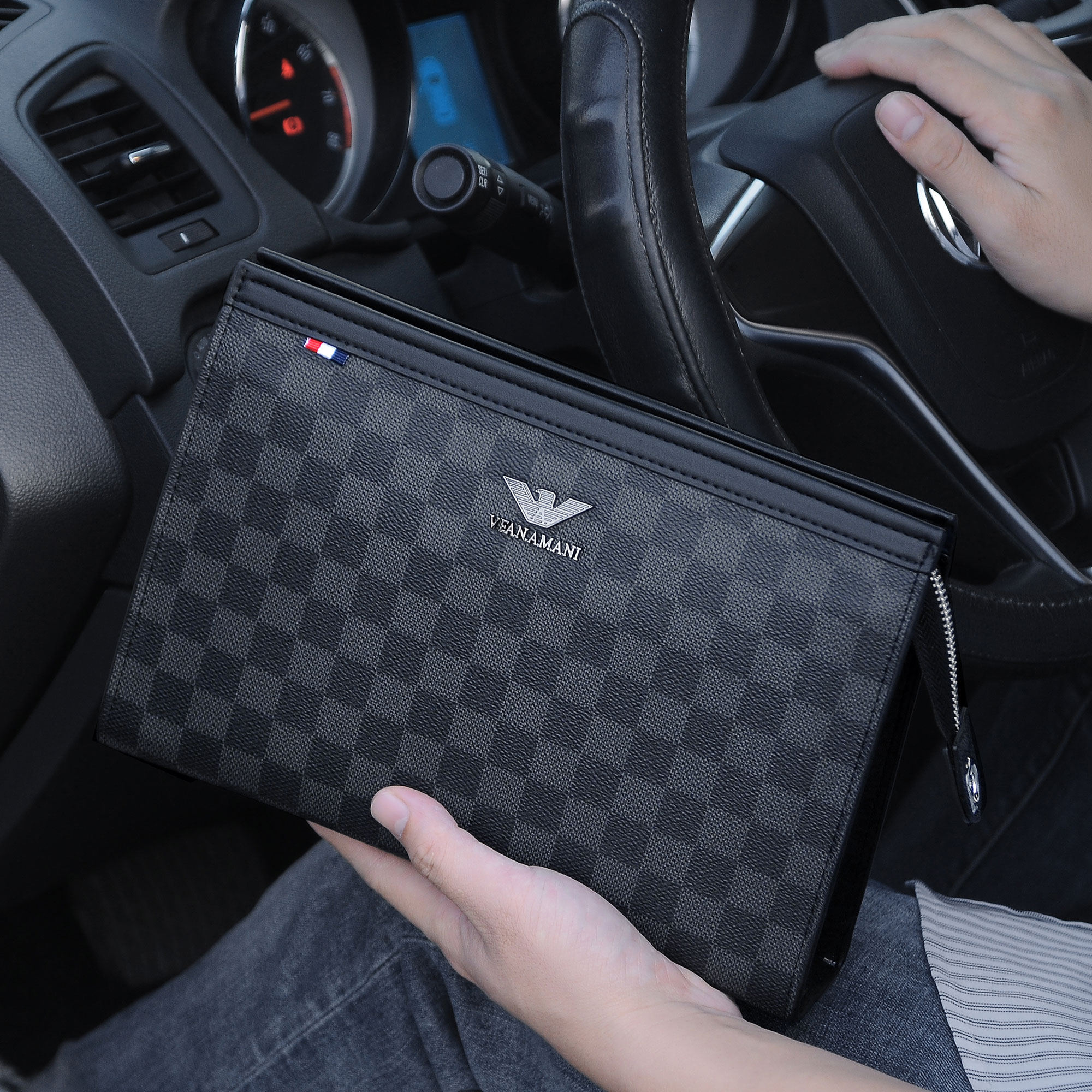 Viv Armani Men Handbag Furniture Fashion Breakbag Envelope Business Handbag Casual Famous Brand Handbag