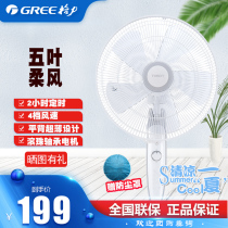 Gree Dasong lift landing wide-angle shaking head 2H timing 5-leaf flat-back roller motor electric fan FD-4037g5