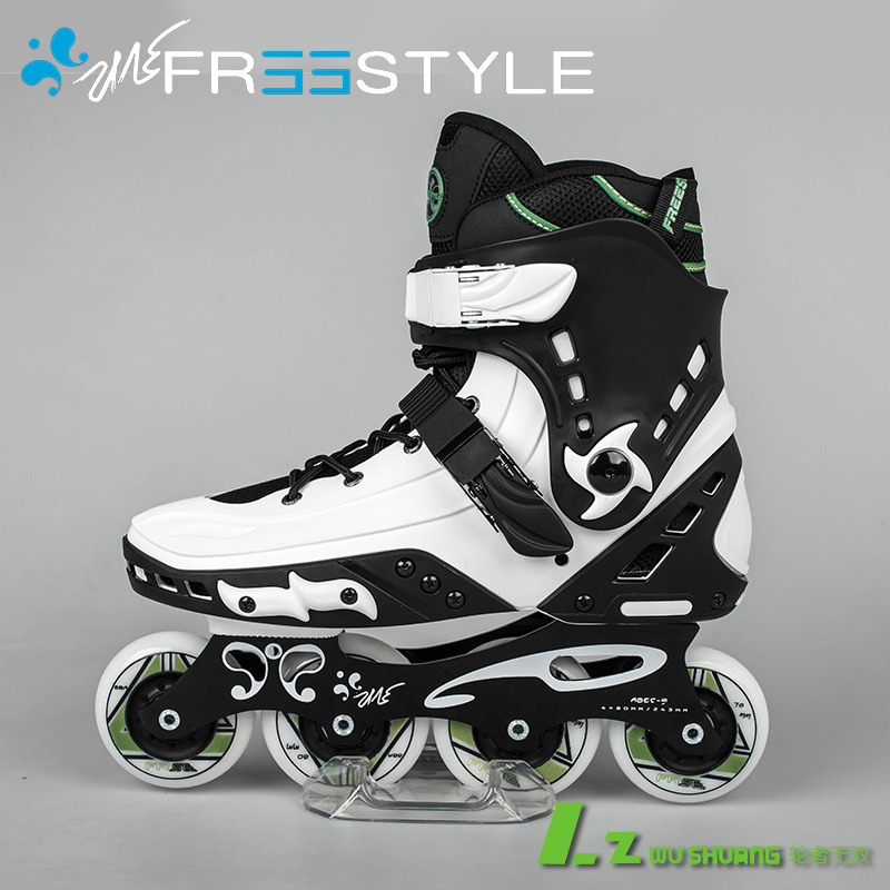 Wheeler unparalleled adult men and women leave skates inline wheel FS MT roller skates single row professional flat flower shoes roller skates