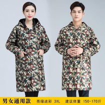 Large hanging winter velvet thickened coat Adult female kitchen apron waterproof and oil-proof adult long-sleeved work photo coat female