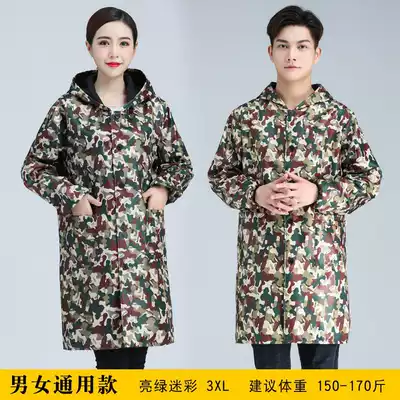 Big hanging winter plus velvet thickened coat adult female kitchen apron waterproof and oil-proof adult long sleeve working dress female