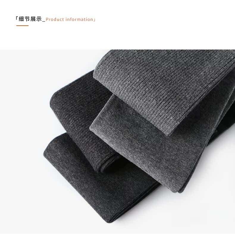 TINGE cotton chống trượt cao eo quần mùa xuân và mùa thu dày chân mỏng vớ xà cạp màu xám nhạt quần tất nữ mùa đông