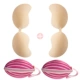 Silicone vô hình áo ngực phụ nữ đồ lót đám cưới mỏng phần ngực dán đám cưới ngực nhỏ tập hợp chống trượt trên núm vú ao lot quay