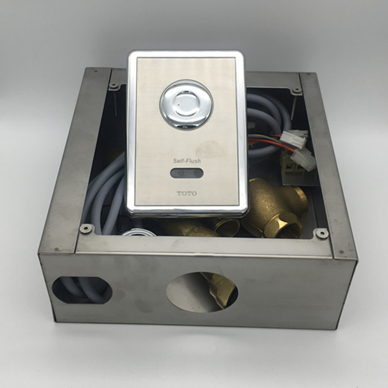 TOTO squat toilet flush valve DUE603 AC and DC hidden stool automatic flush valve accessories