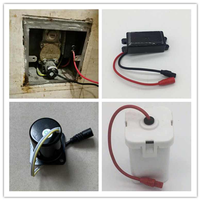 HDE211 Squatting sensor accessories Stool Flushing Valve Battery Case Circuit Board Monitor Electroocular Solenoid