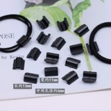 Прозрачная резинка, аксессуар для волос ручной работы, 10 шт, DIY