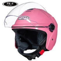 Electric car helmet autumn and winter light safety hat belt scarf men and women general battery car half helmet anti-droplet