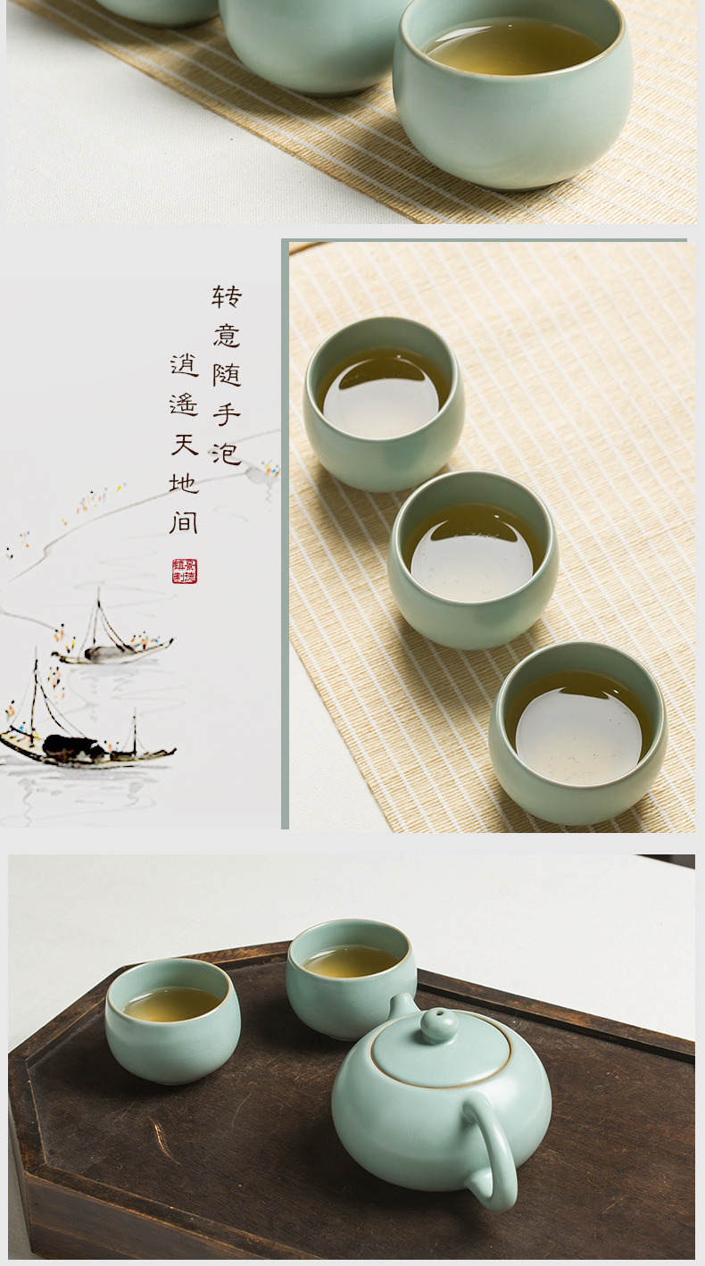 Luo wei ru up market metrix who open the slice cup cup sample tea cup your porcelain tea pu - erh tea kungfu tea cup large individual single CPU