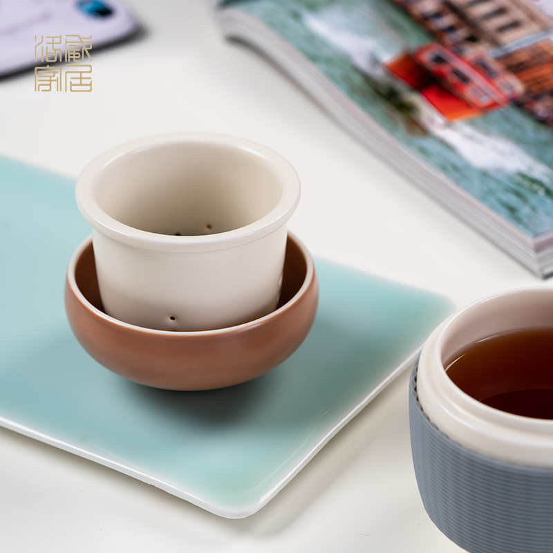 Travel clearance touch base 】 【 kung fu tea set suit portable crack cup a pot of jingdezhen ceramics cup