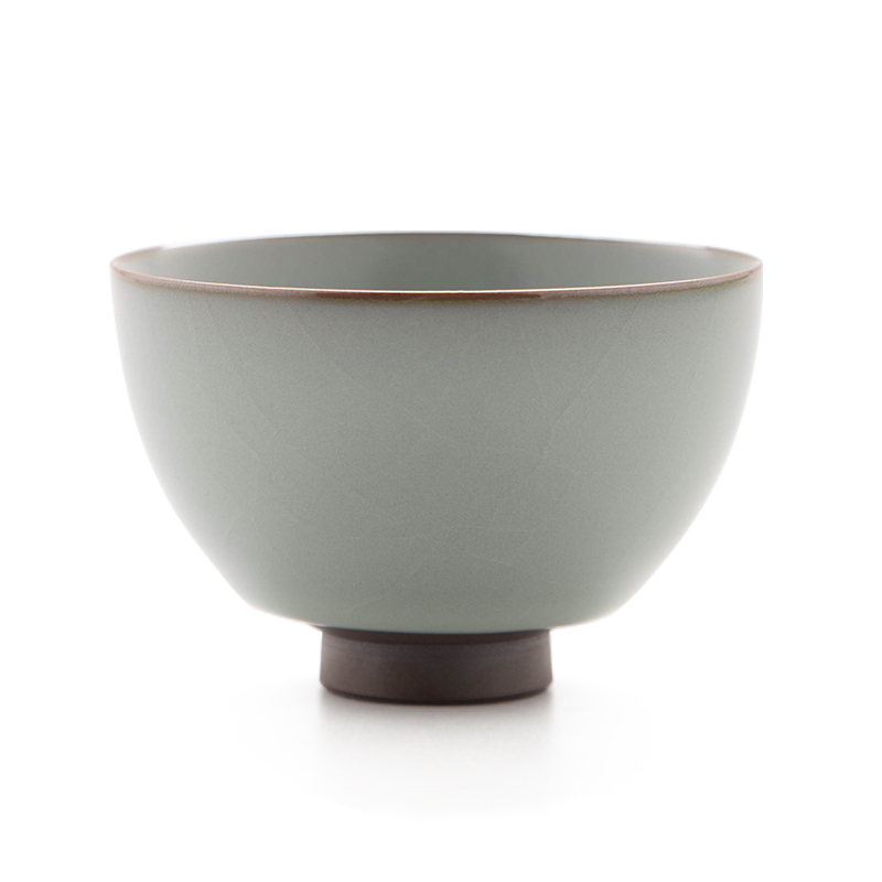Ru up market metrix who cup sample tea cup jingdezhen ceramic tea set on the can raise individual high - end kung fu tea cups, small single CPU