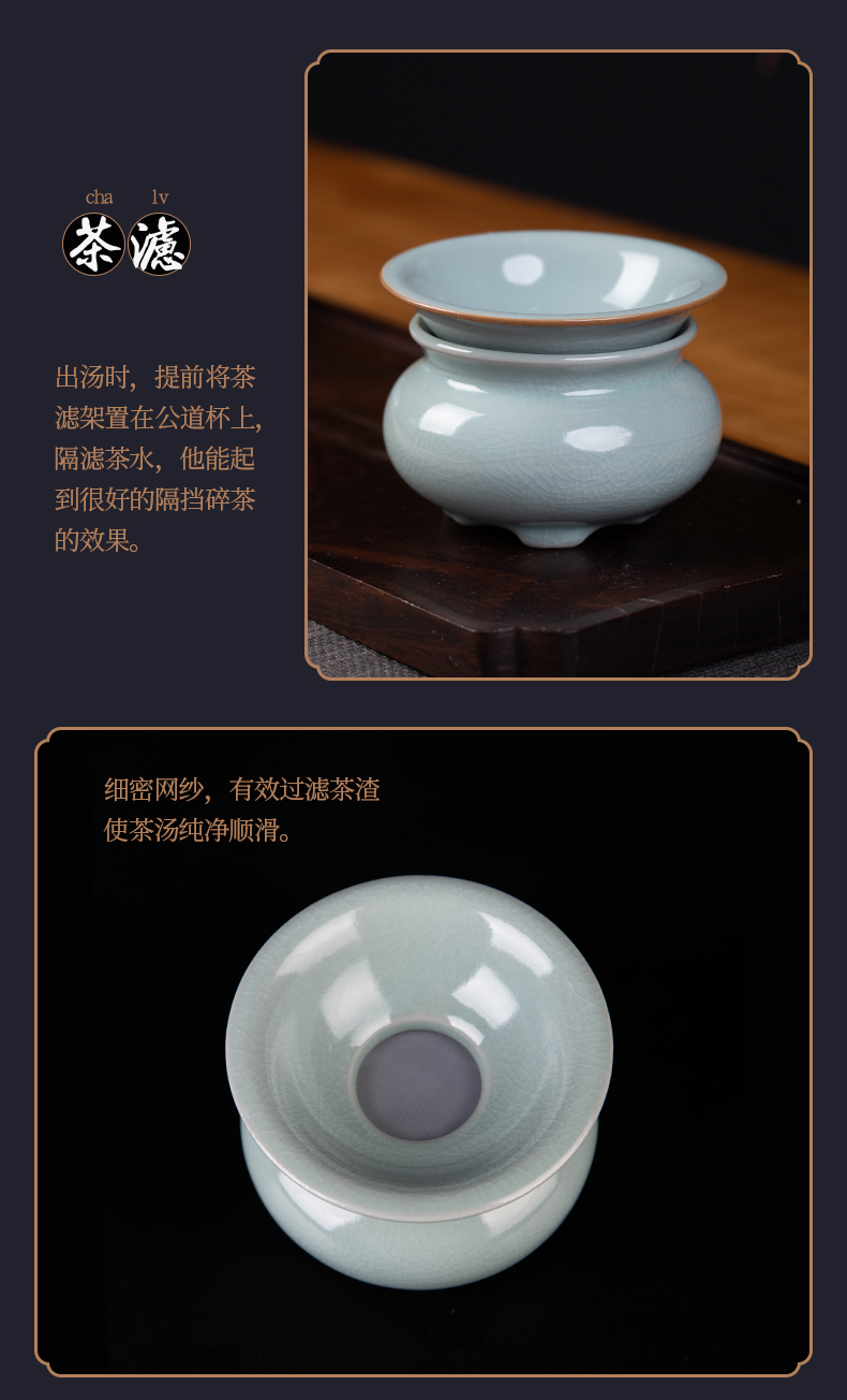 Your up the was set home sitting room jingdezhen ceramic kung fu tea tureen teapot teacup of a complete set of gift boxes