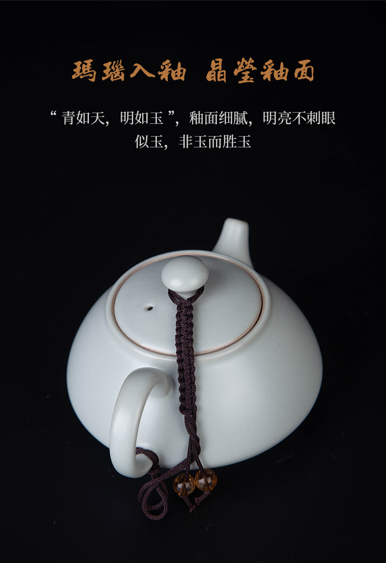 Your up kung fu tea set piece suit household contracted to leave but keep Your porcelain teapot teacup ceramic tea tray was small tea table