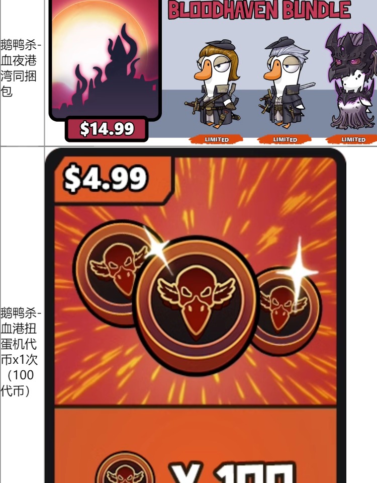 鹅鸭杀兑换码金币充值港湾鹅鸭杀扭蛋机代币激活码cdkey皮肤礼包goose goose duck狼人杀鹅鸭游戏