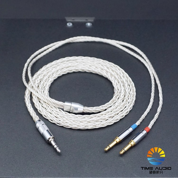 8 core single crystalline copper silver plated hd650 T5p x3 d5200 7200 esw990h z7 headset upgrade line