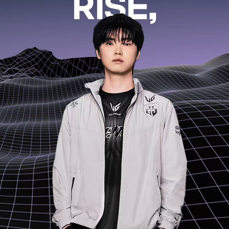 2025Gen.G Team Uniform Lck World Championship Chovy Same Style Clothing Geng Team Light Gray Jacket Merchandise 2025Gen.G Team Uniform Lck World Championship Chovy Same Style Clothing Geng Team Light Gray Jacket Merchandise