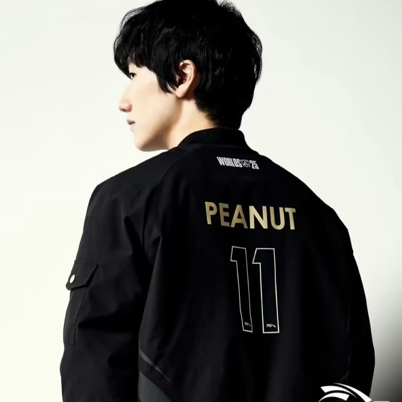 2025 World Championship S15 Victory Peanut Korean Team Uniform Viper3 Embroidery Hle Korean Style Jacket