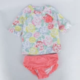 Детский раздельный купальник, штаны, европейский стиль, 2-6 лет, защита от солнца