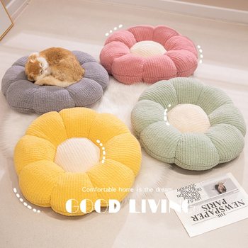 Ins flower futon tatami cushion