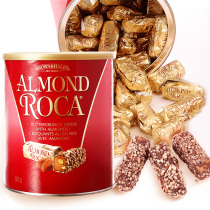 American imported snacks Almond Roca music House Almond chocolate crisp 822G candy 284g