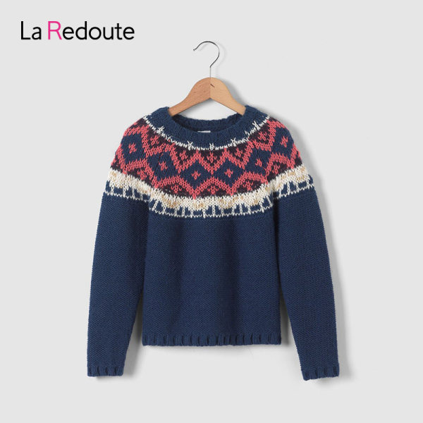LA REDOUTE 乐都特 女童毛衣 儿童针织衫 天猫优惠券折后¥49包邮(¥79-30)90~150码2色可选 凑单更划算