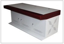 Sanlian operating console Sanlian monitoring console monitoring cabinet all-inclusive mahogany Shanghai free delivery