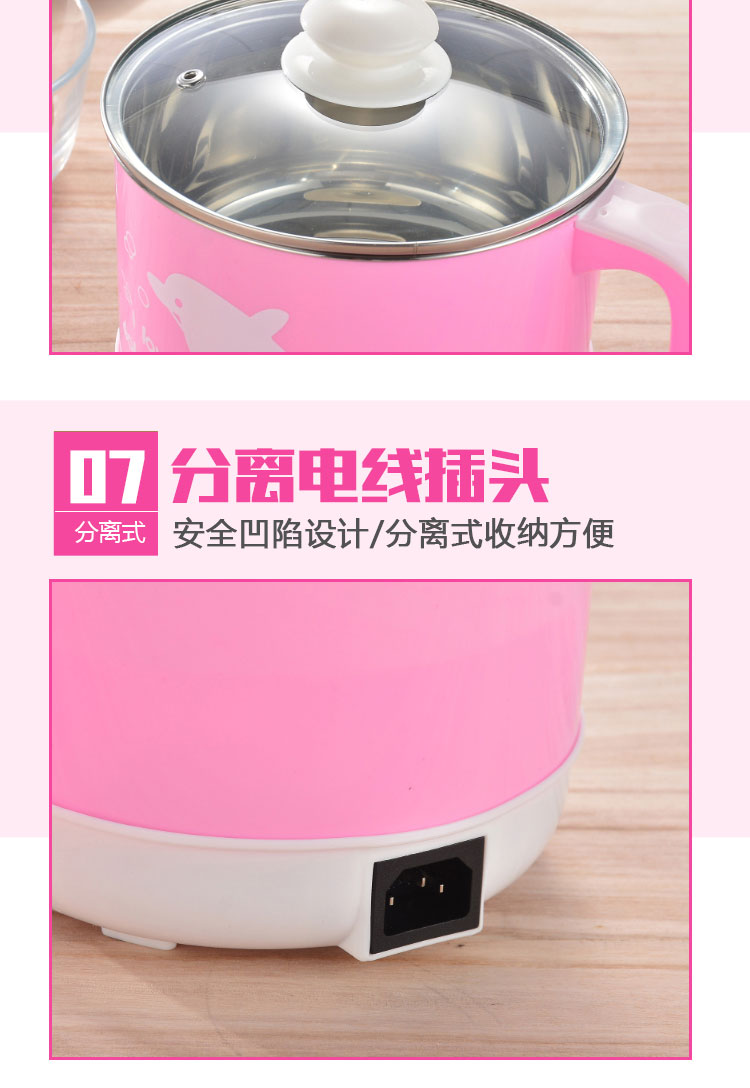 nồi lẩu điện 1 người Trứng hấp cháo luộc trứng nhân tạo đôi máy ăn sáng hộ gia đình nhỏ hấp điện nhỏ trứng 羹 máy tự động tắt nguồn - Nồi trứng noi hap